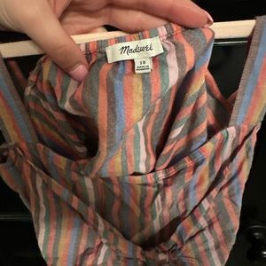 Madewell Multicolor Striped Tank Top
